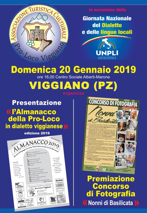 Giornata nazionale del Dialetto e Lingue locali PRESENTAZIONE 20 Gennaio-