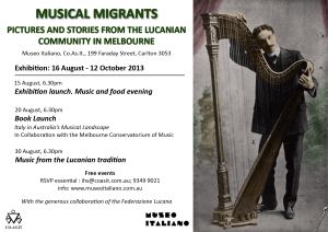 MUSICAL MIGRANTS