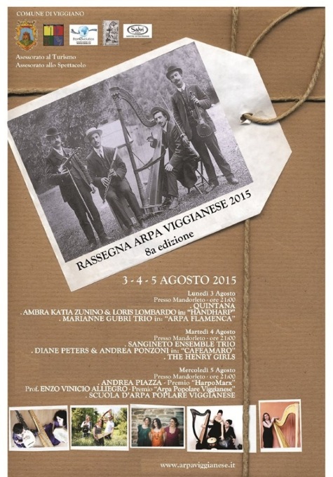 VIIIª Rassegna dell'Arpa Viggianese 3 - 5 agosto 2015 rassegna-arpa-2015
